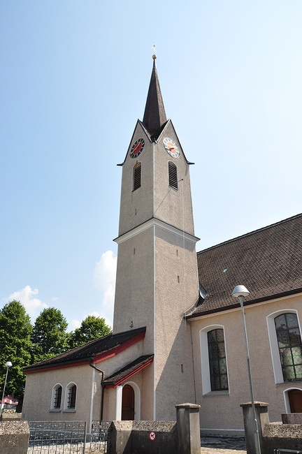 Neue Apostel in der Pfarrkirche M?der - gemalt von Lukas K?b, Klaudia Kozma und Lukas Frankenberger